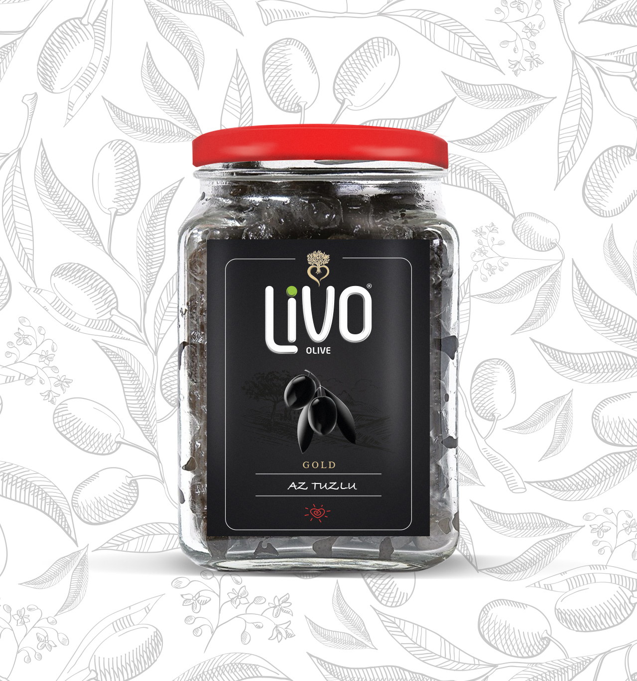 Gold Az Tuzlu L 0.5 Kg Livo Zeytin